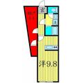 Ａｉｒ　Ｔｏｗｅｒ　Ｏｔｓｕｋａ １０２ ワンルームの間取り図