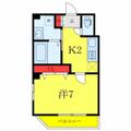 ポンピエール板橋本町 １０１ １Kの間取り図