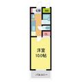 サンビレッジ中芦屋 ２０３ １Kの間取り図