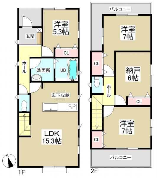 アットホーム 名古屋市緑区 漆山 左京山駅 2階建 ３ｓｌｄｋ 名古屋市緑区の新築一戸建て 提供元 株 アイデムホーム 名古屋東店 一軒家 家の購入