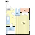 新宿区 早稲田鶴巻町（早稲田駅） 1階 １Kの間取り図