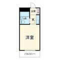 トップ妙蓮寺第二 １０７ １Kの間取り図