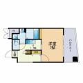 エンクレストけやき通り ２０１ １Kの間取り図