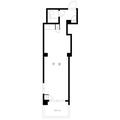 カーサフジマ 302 １Kの間取り図