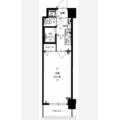エンクレスト赤坂弐番館 ４０３ １Kの間取り図
