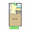 三鷹市 中原１丁目（仙川駅） 1階 １Kの間取り図