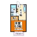 三鷹市 中原４丁目（つつじヶ丘駅） 2階 １Kの間取り図