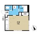 ハルーサ目白 202 ワンルームの間取り図