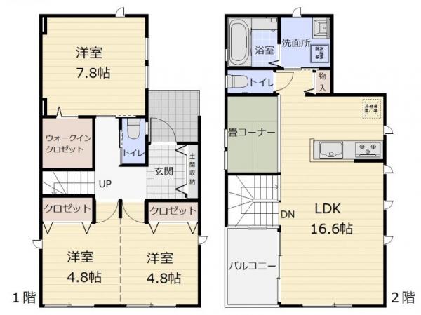 アットホーム 仙台市若林区 一本杉町 薬師堂駅 2階建 ３ｌｄｋ 仙台市若林区の未入居一戸建て 提供元 東海住宅 株 仙台支店 一軒家 家の購入