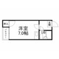 大隅ビル 4階 １Kの間取り図
