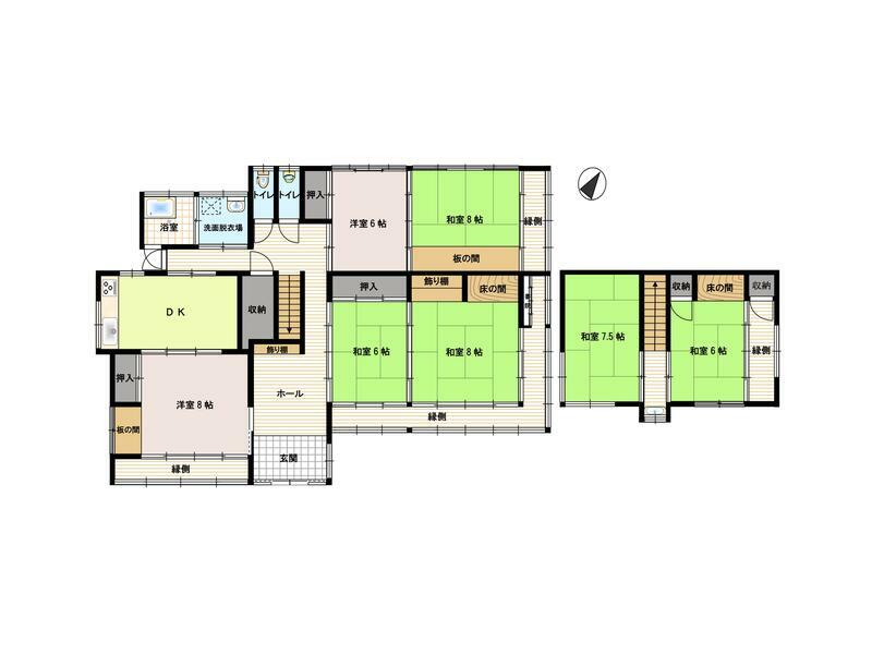 Izumo-shi, Izumo （Ichibataguchi Stn.） 2F 7DK

8,000,000 yen