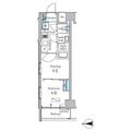 プライマル門前仲町 ７０４ １DKの間取り図