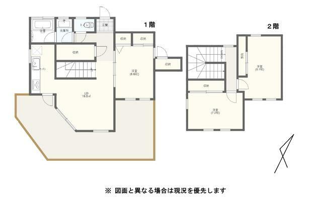 Kamahara, Tsumagoi Village, Agatsuma District, 2-story house, 3LDK &mdash; photo 1