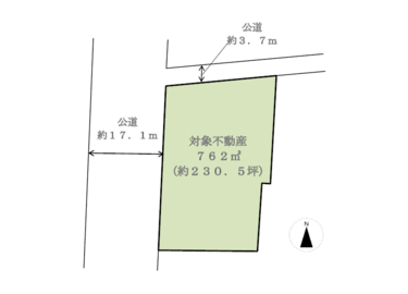 貸土地 駅前 賃料9万円/月 雑種地 様々な用途で使用可能