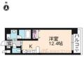 京都市下京区 西七条比輪田町（西大路駅） 3階 １Kの間取り図