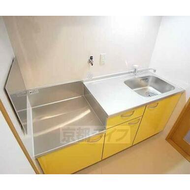 ２口コンロ設置可能