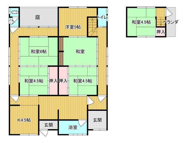 Awaji 4-chome, Higashiyodogawa-ku, Osaka City (near Awaji Station) 2-story building, 6DK &mdash; photo 1