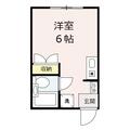 ハイツ吉田 ２０２ ワンルームの間取り図