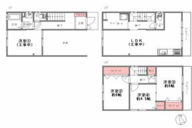 アットホーム 東大阪市 若江本町１丁目 若江岩田駅 3階建 ４ｌｄｋ 東大阪市の中古一戸建て 提供元 株 ｓｒ総合不動産販売 一軒家 家の購入