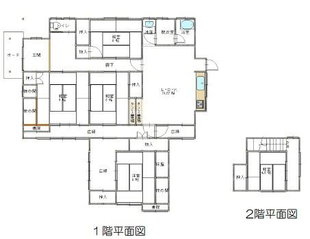 Fukuto, Takebe-cho, Kita-ku, Okayama City (near Fukuto Station) 2-story house, 5LDK &mdash; photo 1