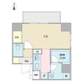 Ｇｒａｎｄ　Ｒｉｏ ０６０２ ワンルームの間取り図