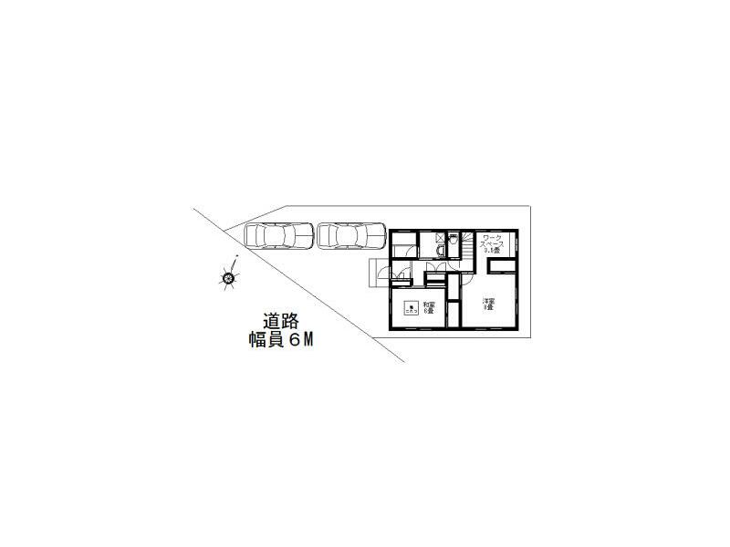 2-story building, 4LDK in Ome City, Katsunuma 2-chome (Higashi-Ome Station)
