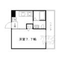 ナトゥール四条大宮 １１ １Kの間取り図