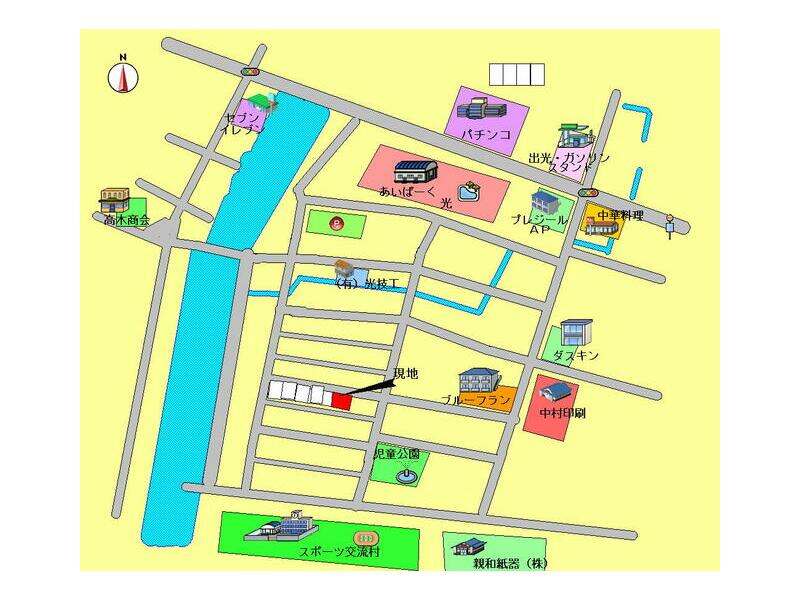 Hikari City, Mitsui 2-chome (Hikari Station) 2-story building 4LDK