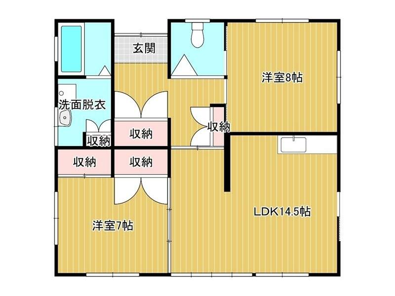 Miyazaki City, Murakadocho Yoshijuu, single-story 2LDK