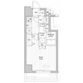 レジデンス北大塚 ３０１ １Kの間取り図