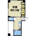 美和ビルディング 301 １Kの間取り図