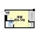 アウトバーンＧＫ 4階 ワンルームの間取り図