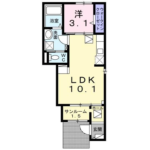 アットホーム コントレイル ａ １０４ １ｌｄｋ 提供元 株 ディー プラン 甲府駅前不動産センター 甲府市の賃貸アパート
