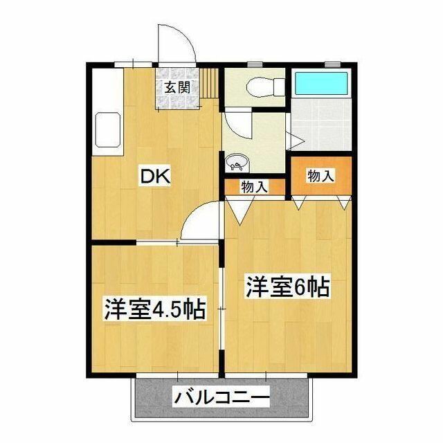 アットホーム 土浦市 西根南２丁目 荒川沖駅 ２０２ ２ｄｋ 提供元 桂不動産 株 荒川沖支店 土浦市の賃貸アパート