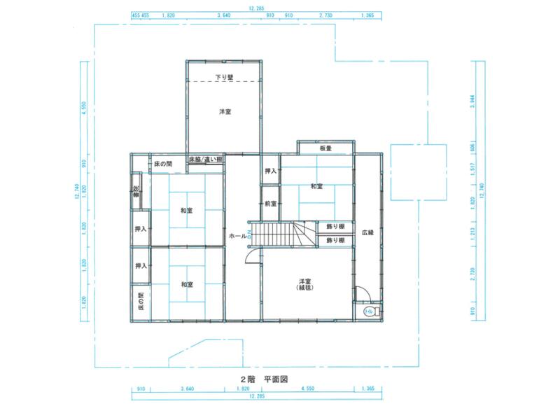 Kitakami City, Waga Town Sen'nin 7 Chiwari (Waga Sen'nin Station) 2-story 11DK