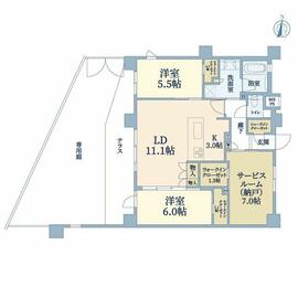 綱島 ドレッセタワー新綱島 29階 3LDK+S 2025050276｜高級賃貸