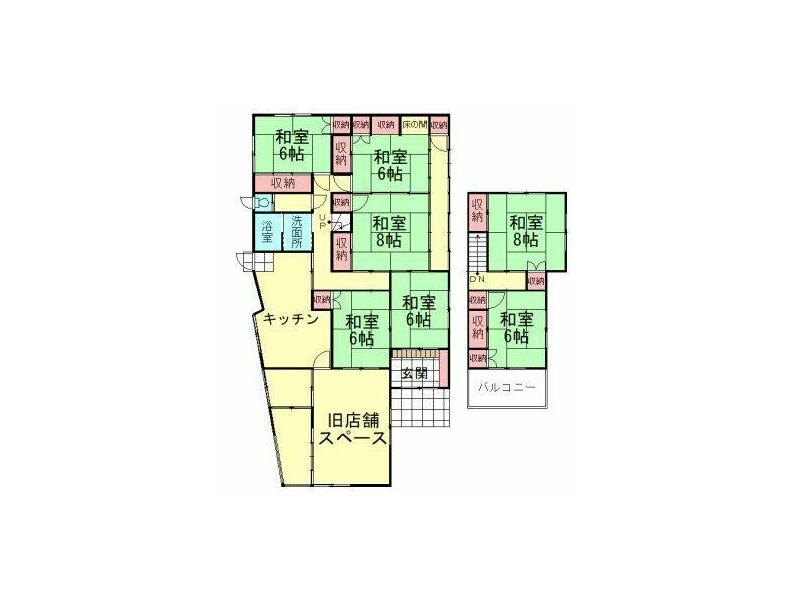 Shiroishi-shi, Shirakawa-shi, Shirakawa Kooku Aza Kamidai (Kita-Shirakawa Sta.) 2F 7DK

2.5 million yen