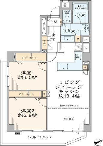 アットホーム マンション新宿御苑 ９０５ ２ｌｄｋ 新宿区の中古マンション マンション購入の情報