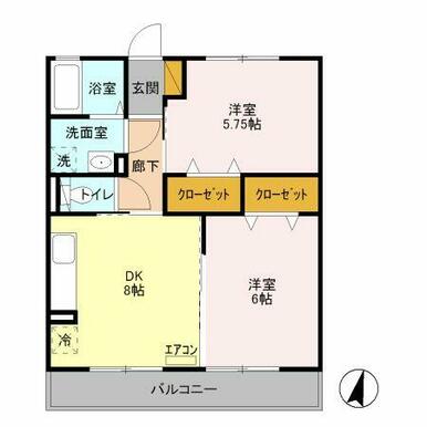 アットホーム 足立区 神明南１丁目 六町駅 2階 ２ｄｋ 提供元 ハウスコム 株 綾瀬店 足立区の賃貸アパート