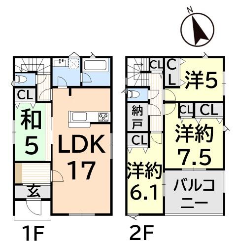 大分市 大字森 2階建 ４ＬＤＫ