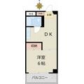 ヒルトップホームズ ３０３ １DKの間取り図