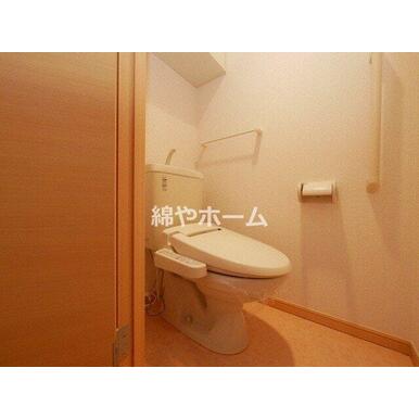トイレもきれいです