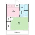 中原ハイム １０１ １Kの間取り図