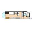 札幌市北区 北十九条西６丁目（北１８条駅） 3階 １DKの間取り図