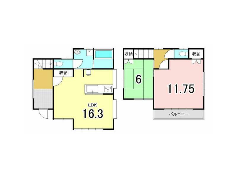 Hadano City, Minami-Yana (Tokai University Mae Station) 2-story 2LDK