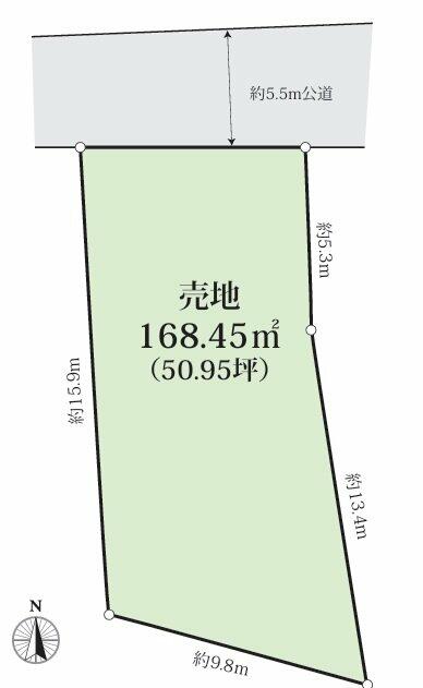 Residential land in Takane 2-chome, Hiratsuka City (near Hiratsuka Station) &mdash; photo 1