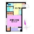 川口市 本町３丁目（川口駅） 1階 １Kの間取り図
