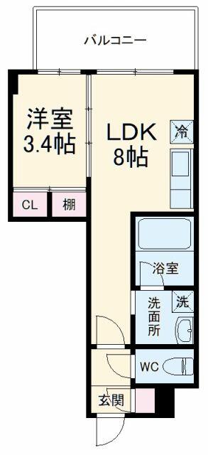 アットホーム ヴィラージュ天神 ２０５ １ｌｄｋ 提供元 ハウスコム 株 天神店 福岡市中央区の賃貸マンション