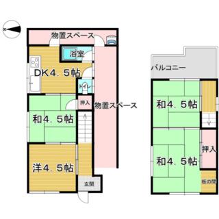 detached 木津川市木津池田