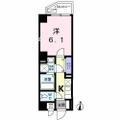 アーバンコート松見坂 ３０１ １Kの間取り図